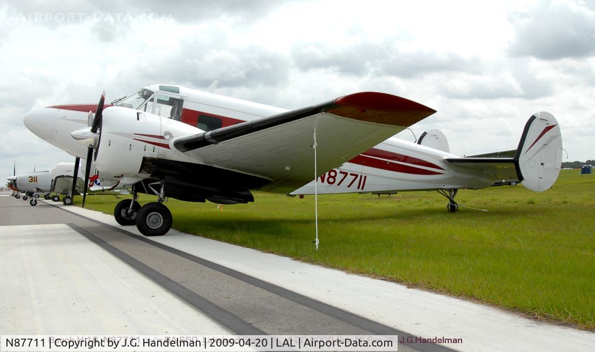N87711, 1963 Beech H-18 C/N BA-650, at  Sun N' Fun 2009