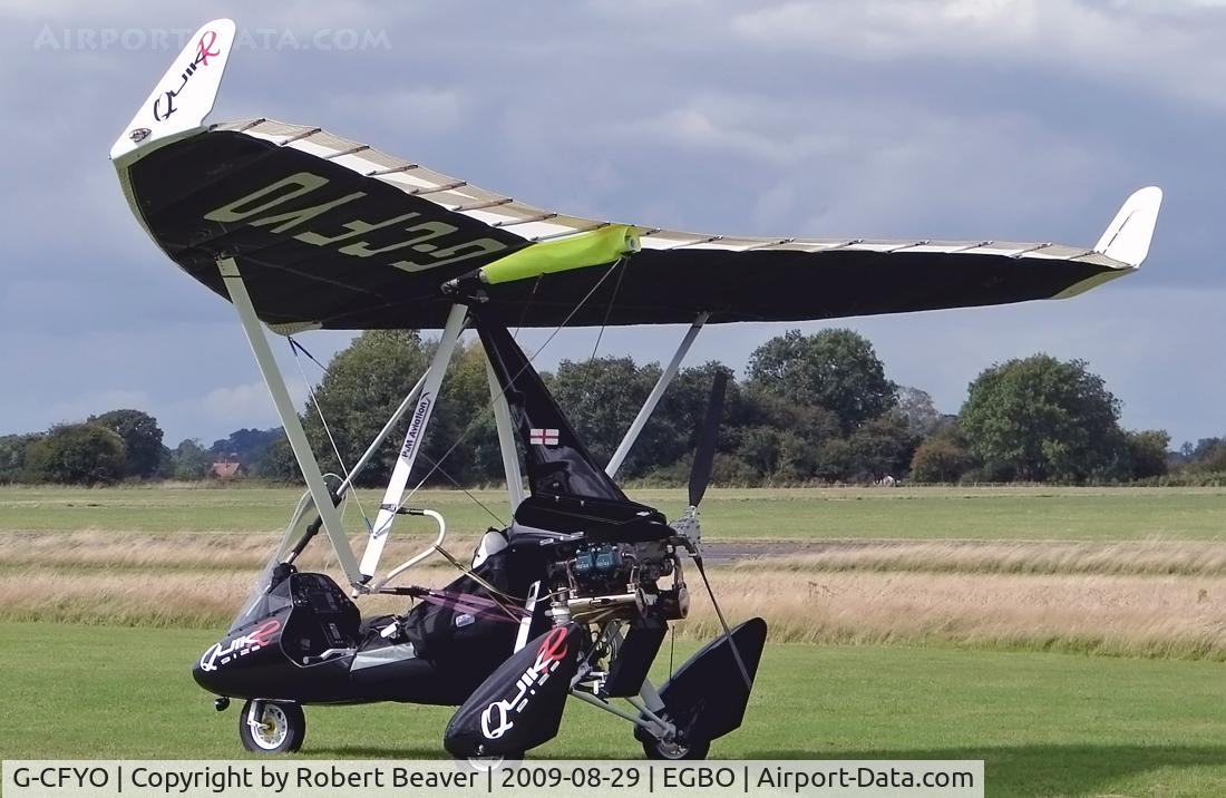 G-CFYO, 2009 P&M Aviation QuikR C/N 8434, P & M Aviation Quikr