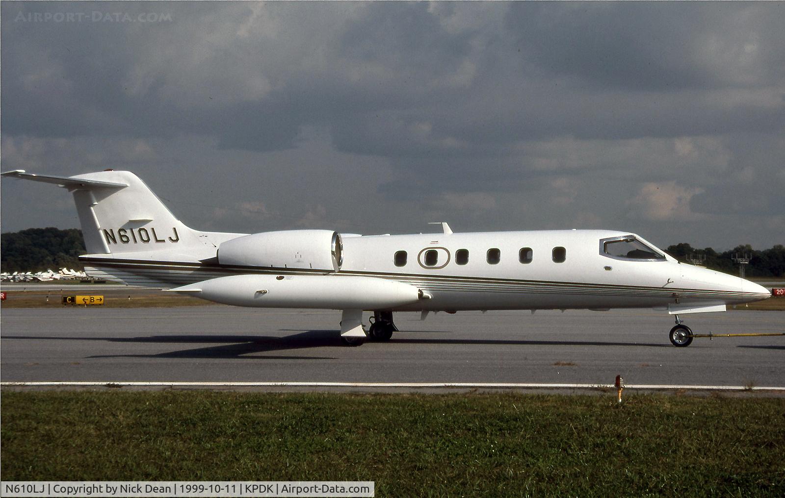 N610LJ, Gates Learjet 35A C/N 35A-610, KPDK
