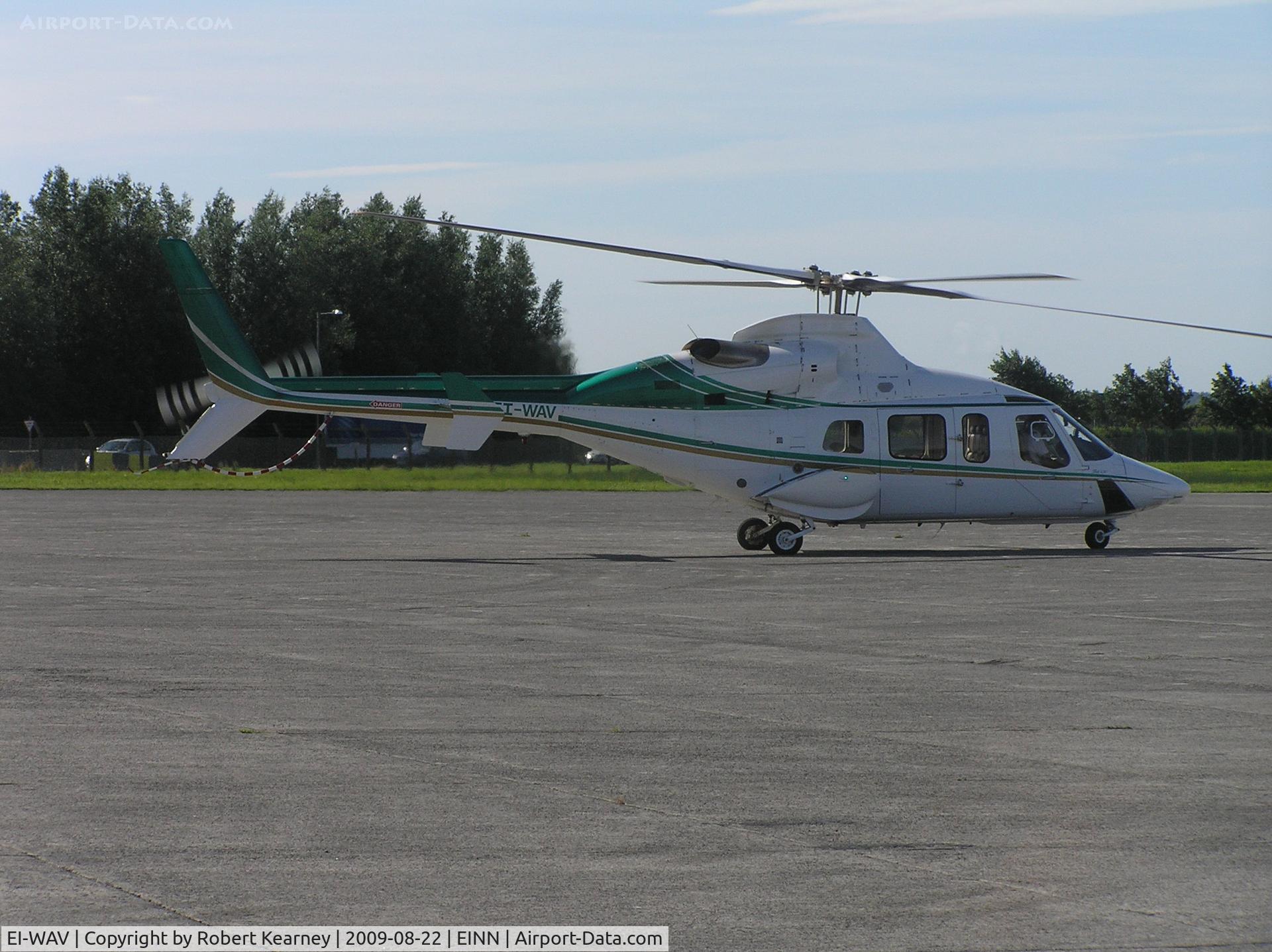 EI-WAV, Bell 430 C/N 49028, Helicopter going for departure