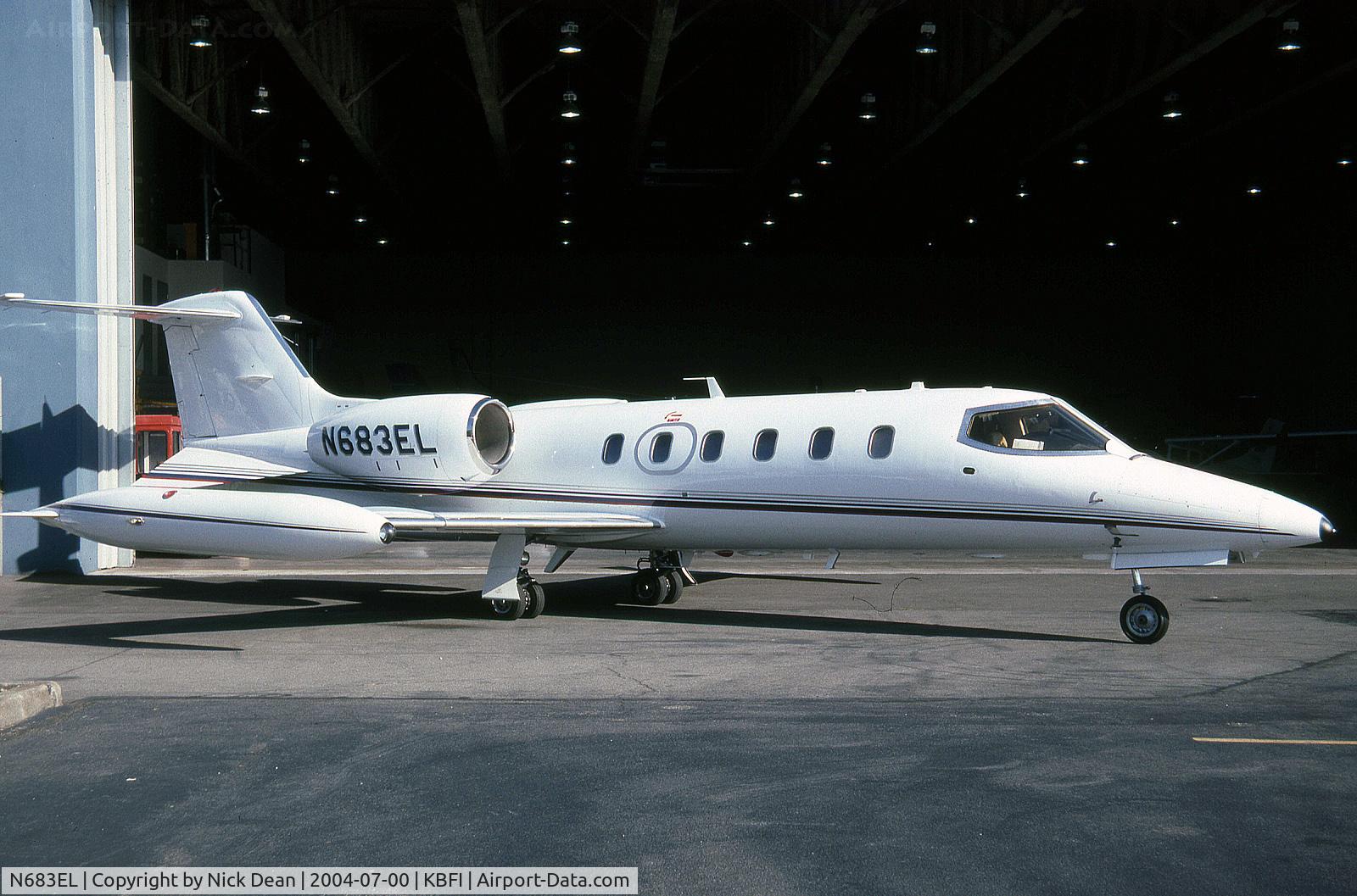 N683EL, 1987 Learjet 35A C/N 35A-614, KBFI