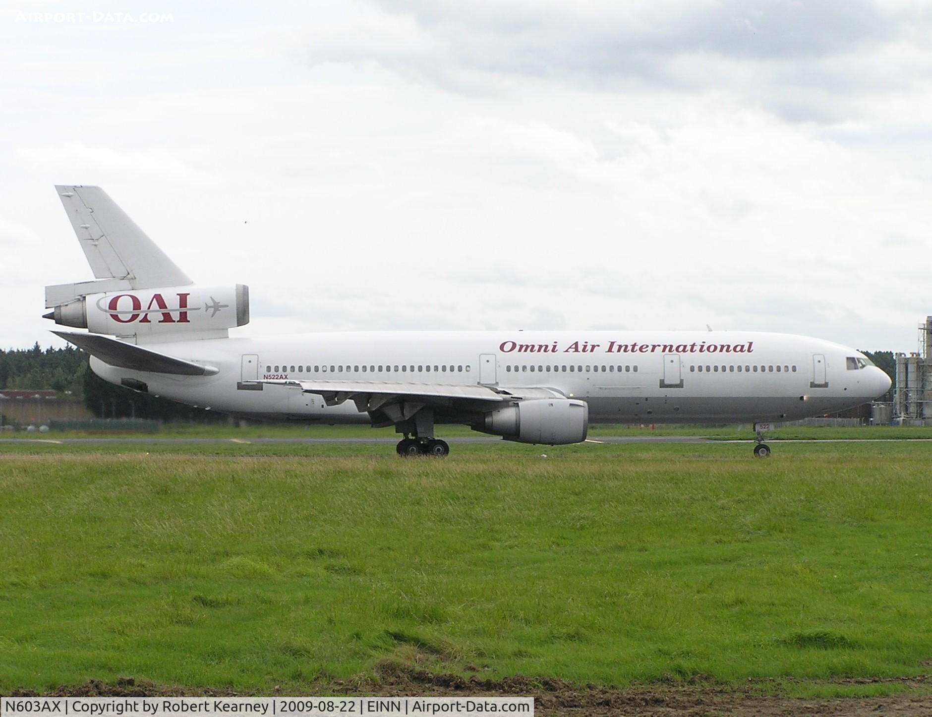 N603AX, 1987 McDonnell Douglas DC-10-30 C/N 48267, OMNI rolling