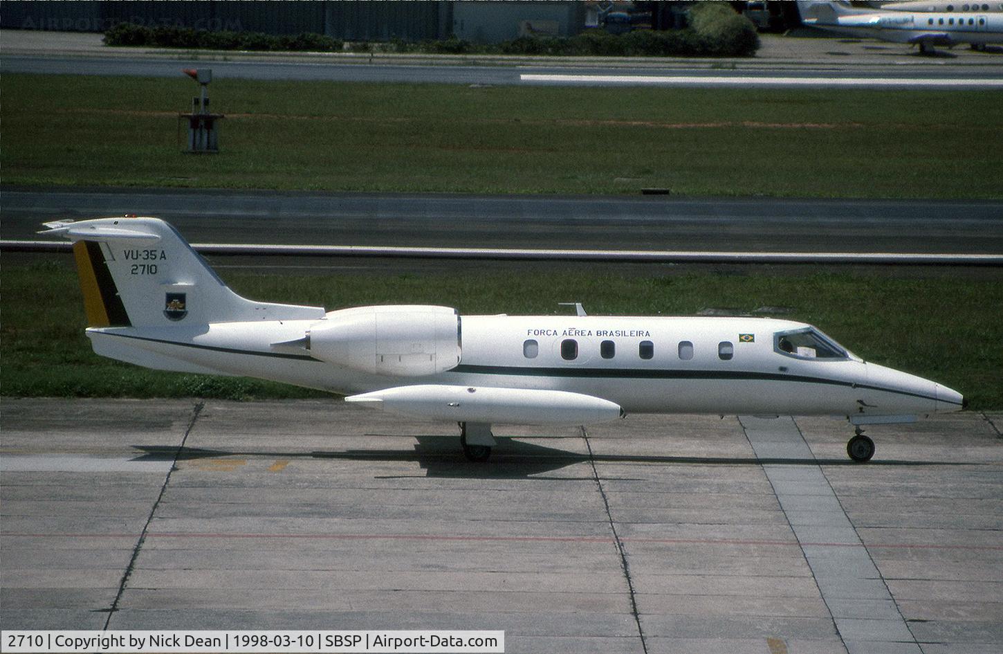 2710, 1987 Learjet VU-35A C/N 35A-631, SBSP