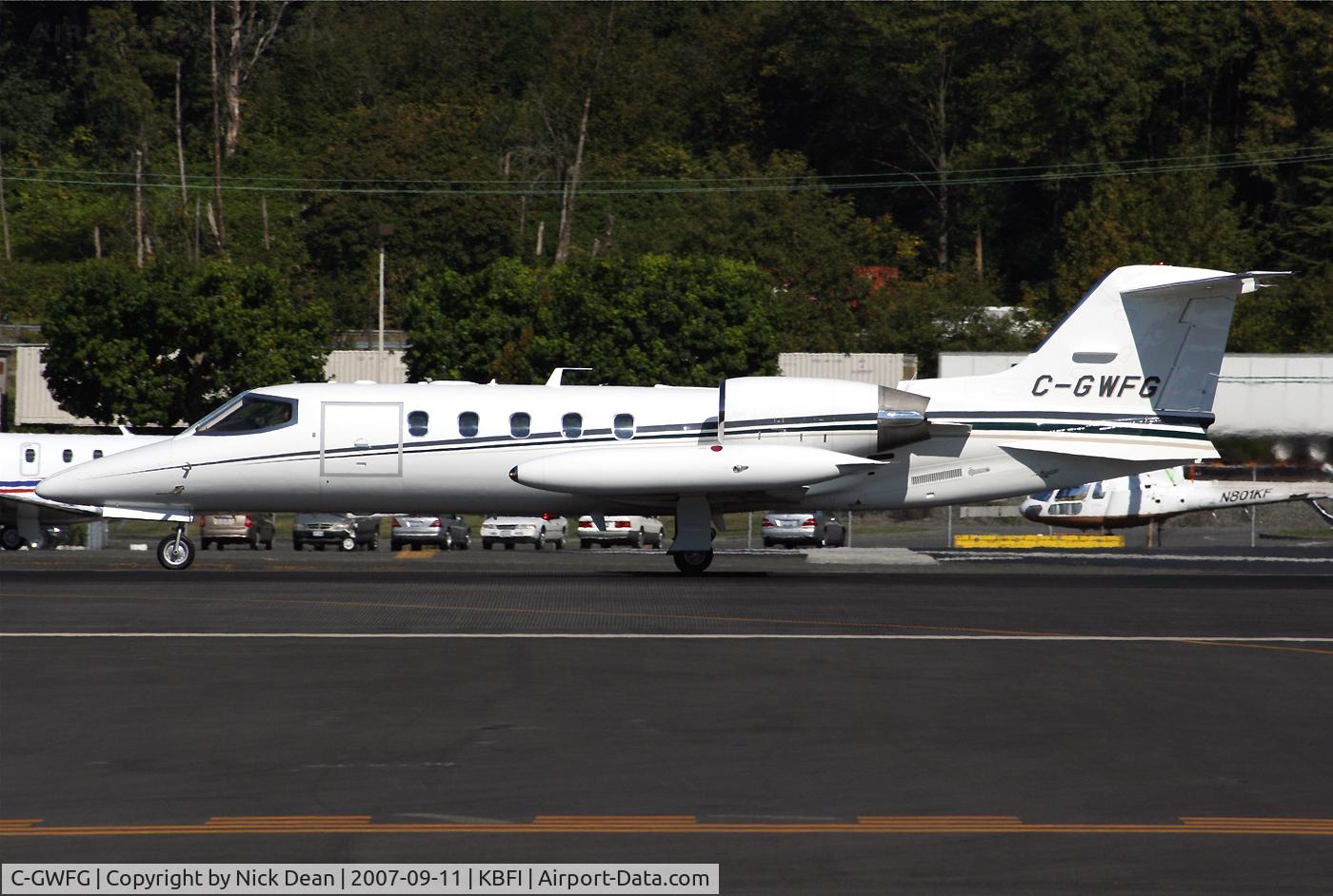 C-GWFG, 1991 Learjet 35A C/N 669, KBFI
