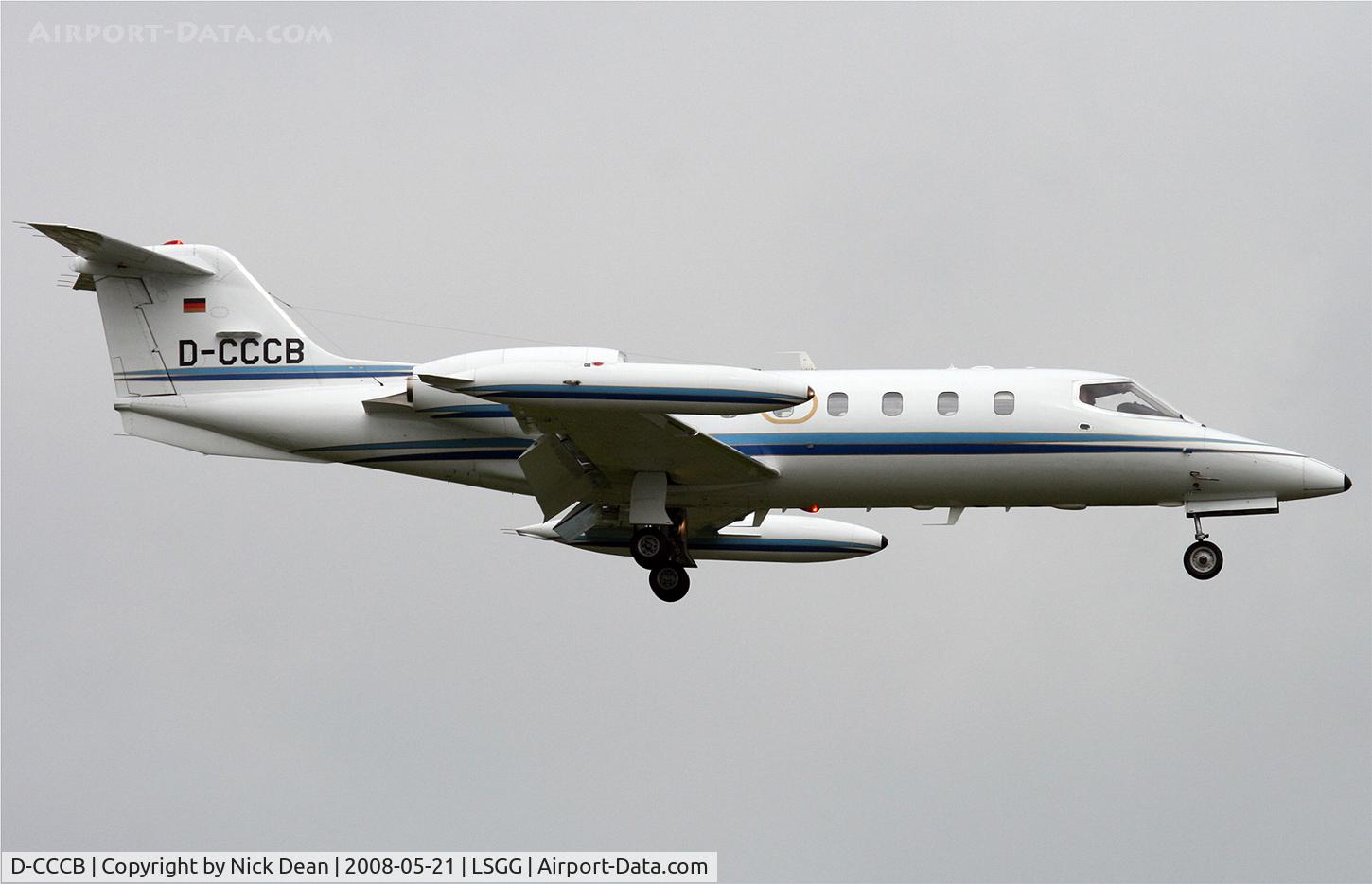 D-CCCB, 1990 Learjet 35A C/N 35A-663, LSGG