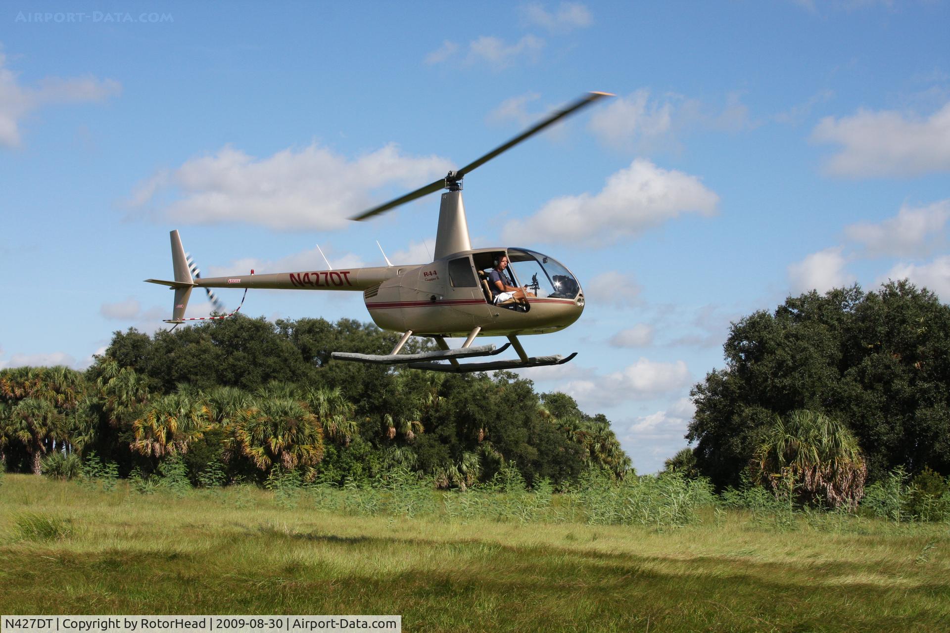 N427DT, 2002 Robinson R44 II C/N 10030, West of Fort Pierce, Florida