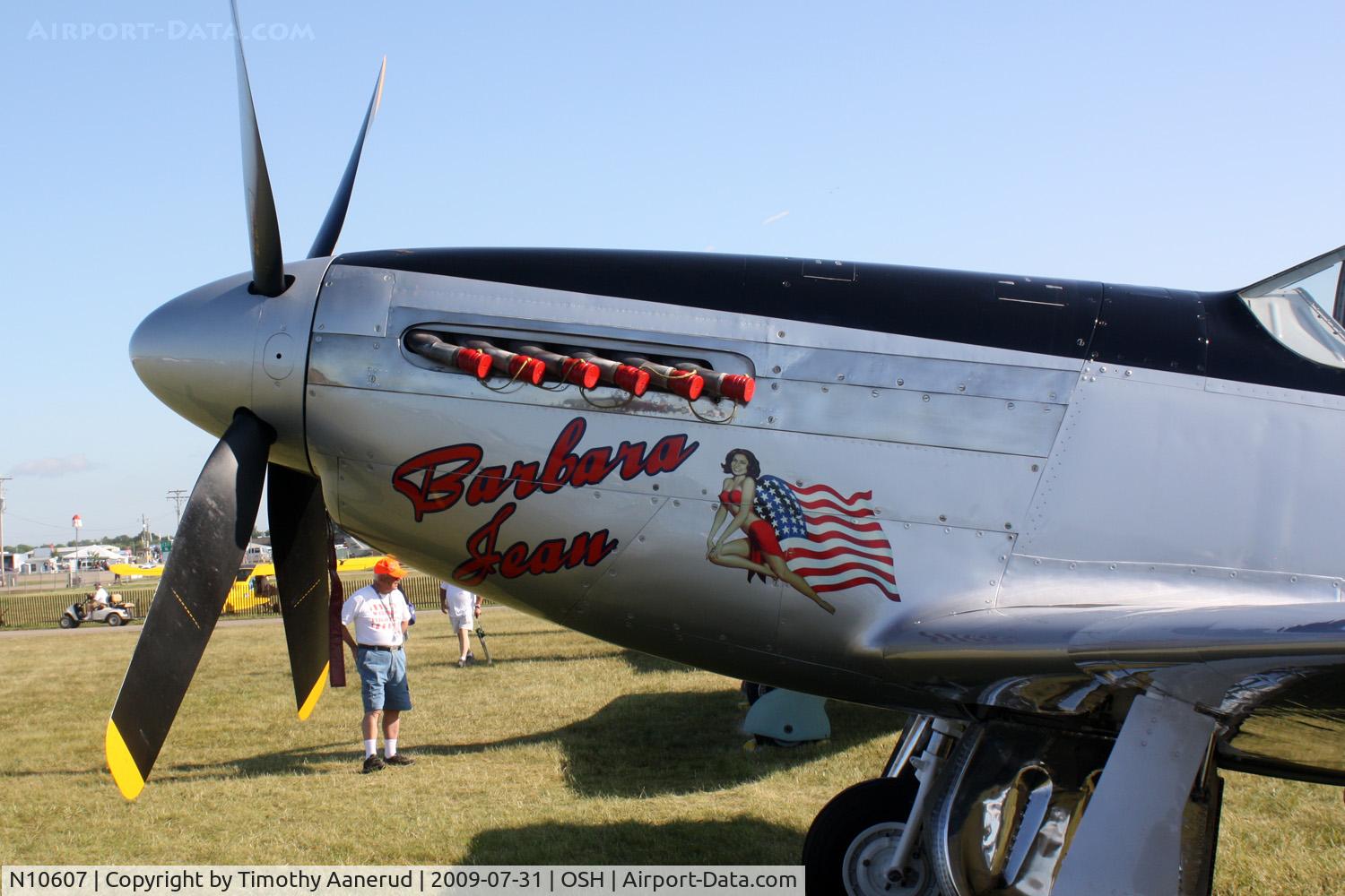 N10607, 1944 North American P-51D Mustang C/N 122-41006, 1944 North American P-51D, c/n: 44-74466A