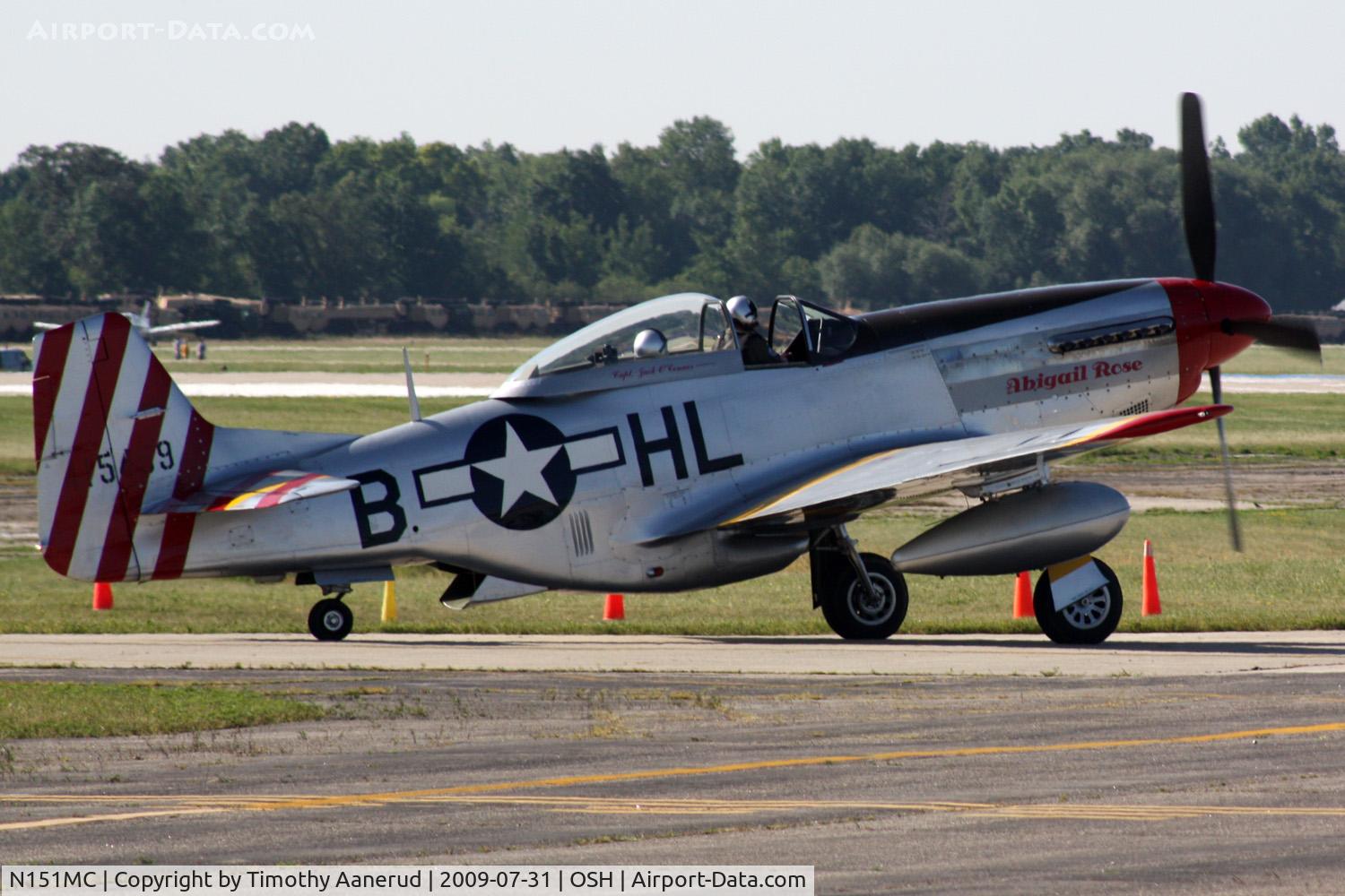 N151MC, 1968 North American F-51D Mustang Mustang C/N AF6722581, 1968 Cavalier F51D MUSTANG, c/n: AF6722581