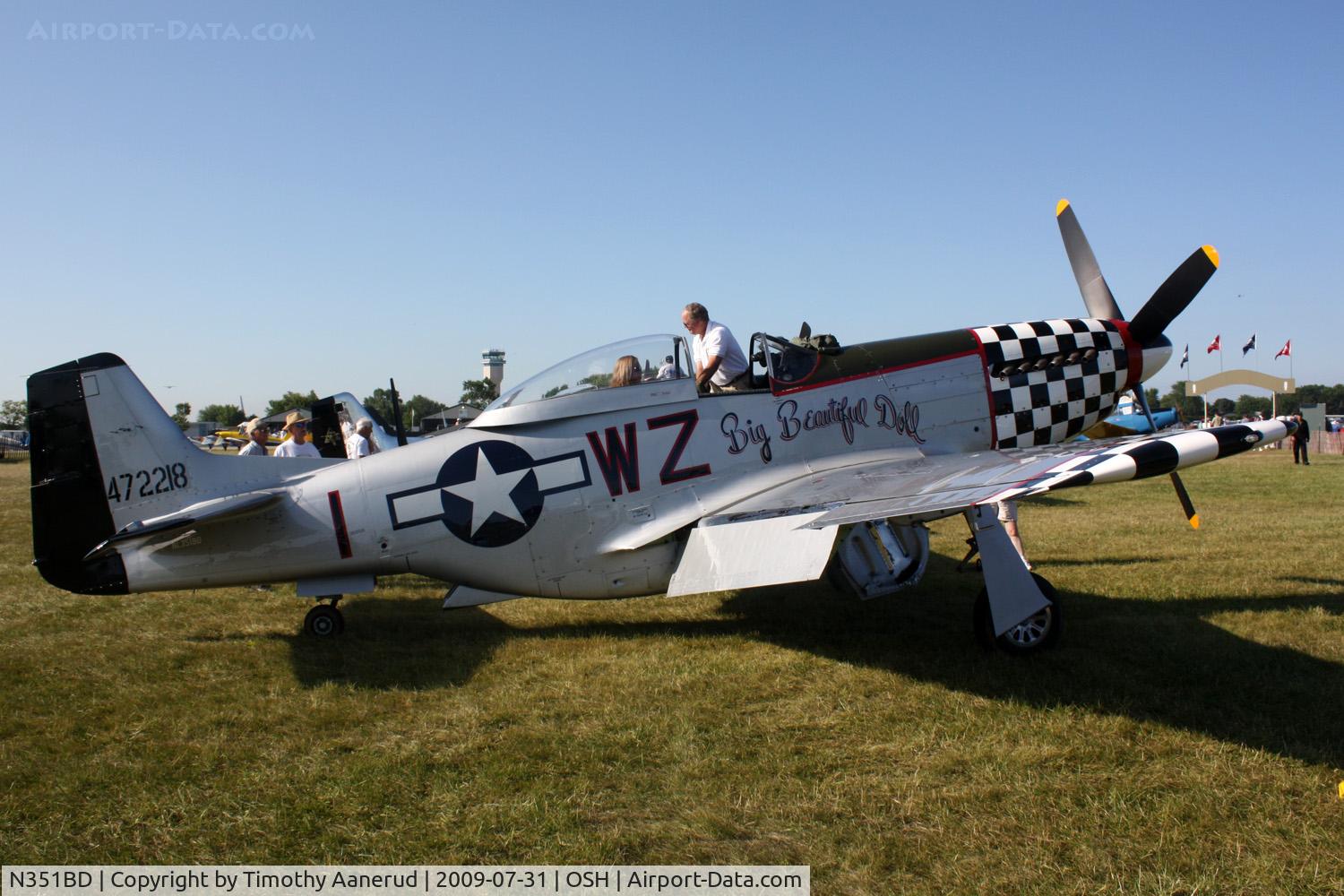 N351BD, 1944 North American F-51D Mustang C/N 44-85634, 1944 North American F-51D, c/n: 44-85634