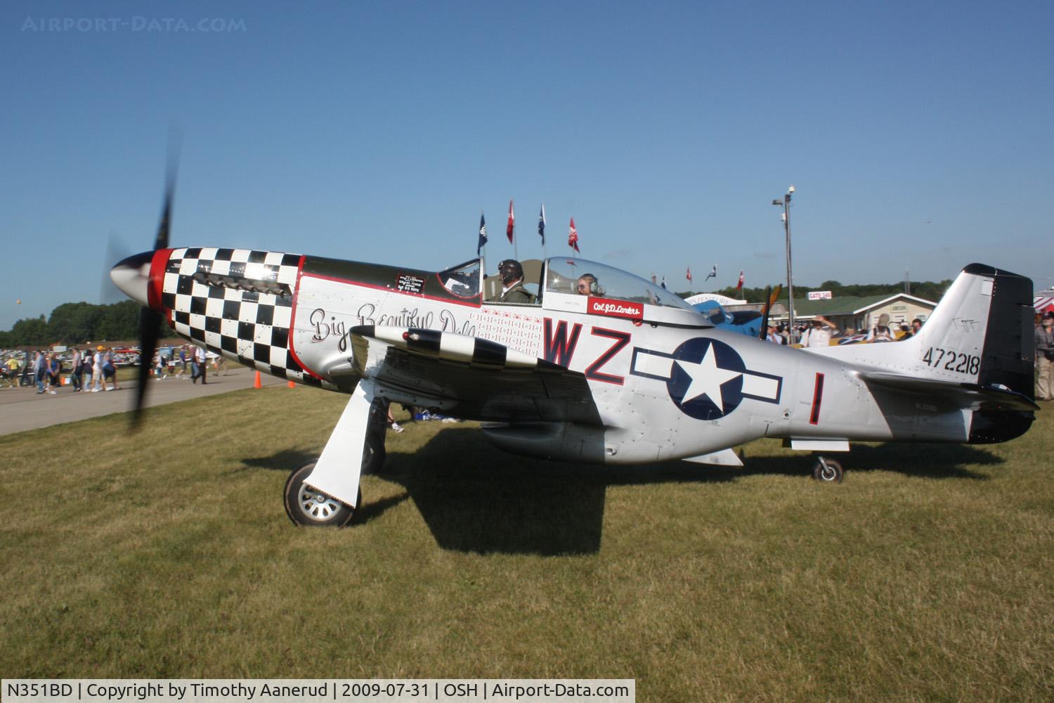 N351BD, 1944 North American F-51D Mustang C/N 44-85634, 1944 North American F-51D, c/n: 44-85634