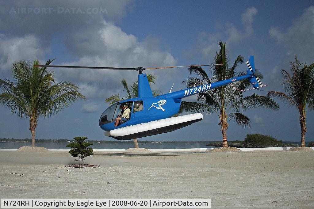 N724RH, 2004 Robinson R44 II C/N 10239, Marsh Harbor Bahamas