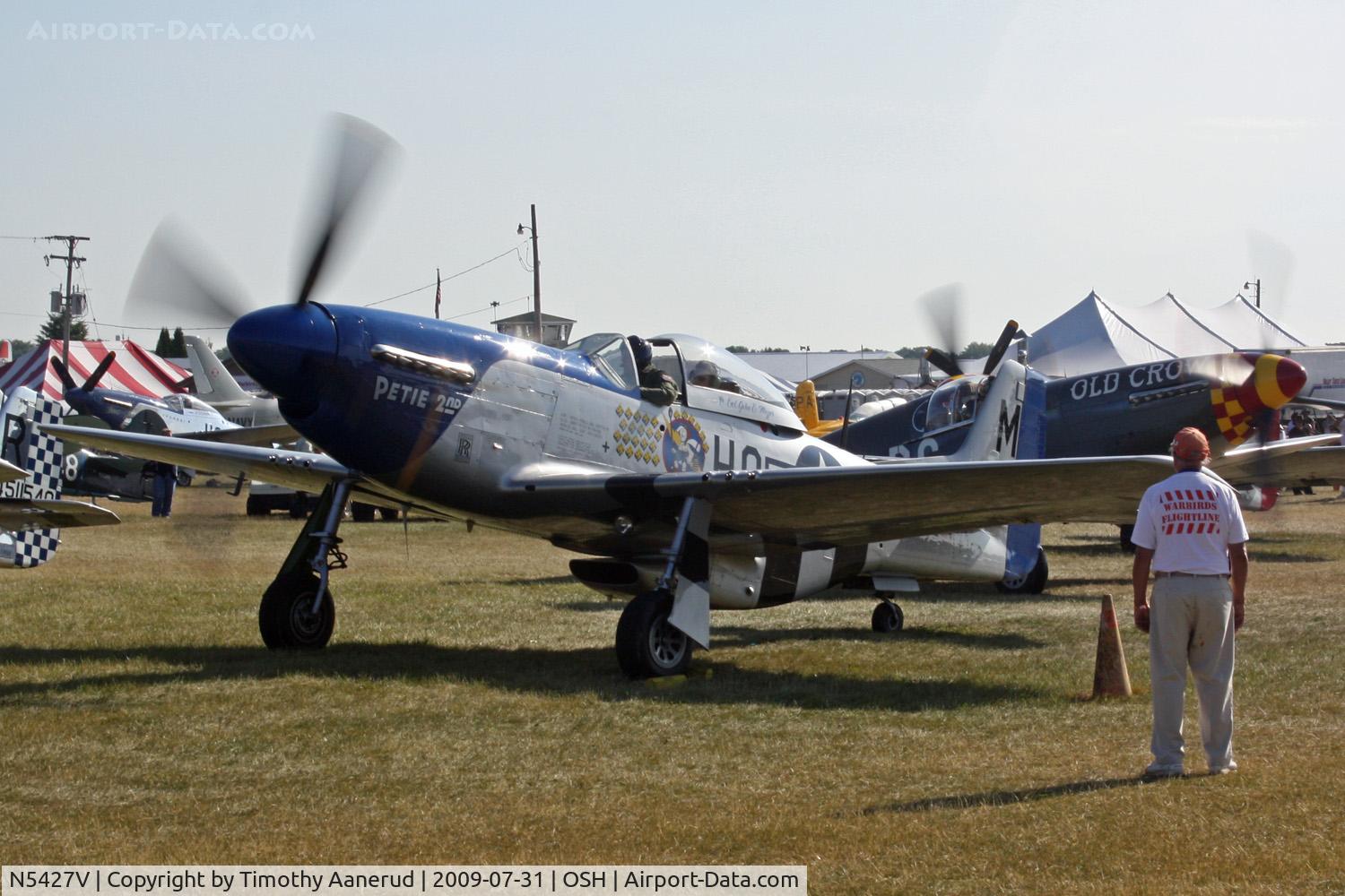 N5427V, 1944 North American F-51D Mustang C/N 44-72942, 1944 North American F-51D, c/n: 44-74942
