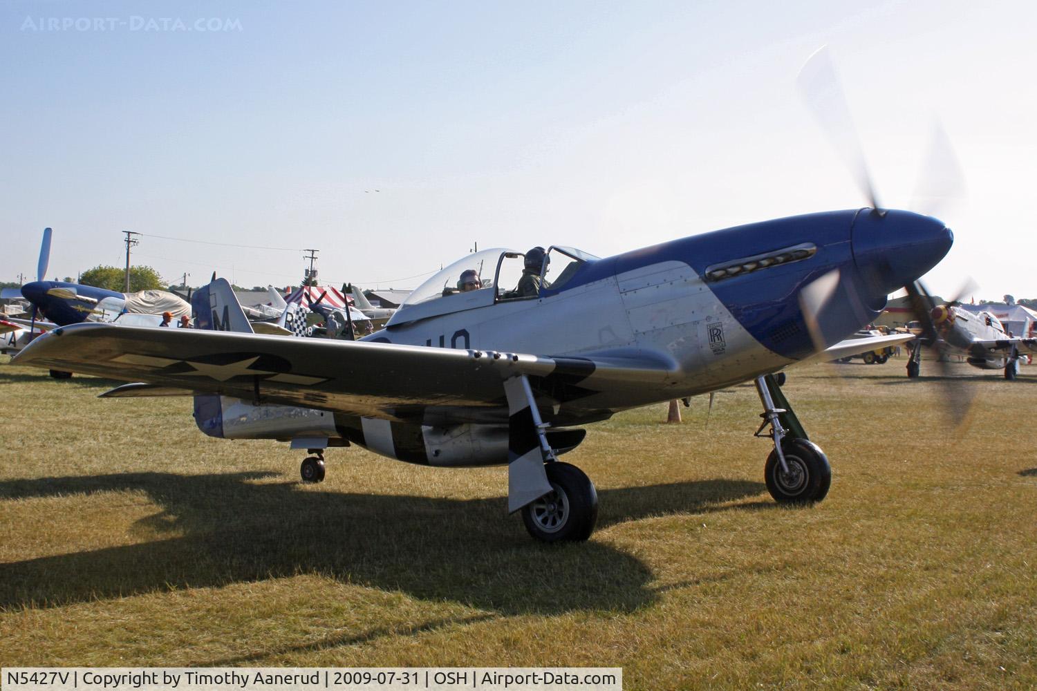N5427V, 1944 North American F-51D Mustang C/N 44-72942, 1944 North American F-51D, c/n: 44-74942
