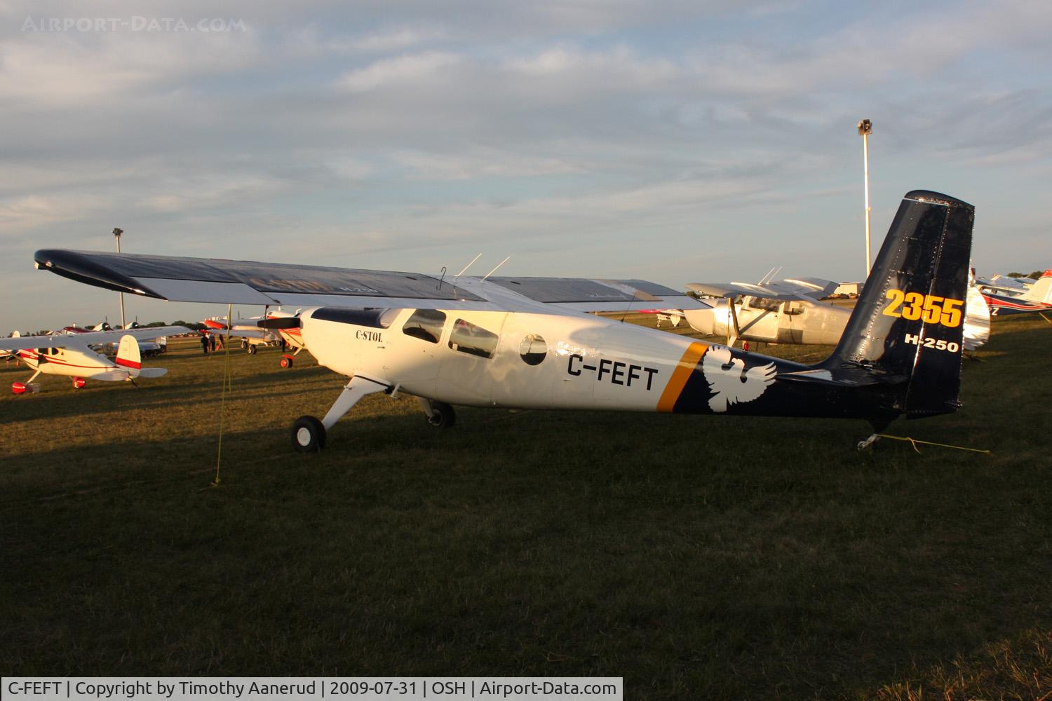 C-FEFT, 1967 Helio H-250 Courier C/N 2533, 1967 Helio H-250, c/n: 2533