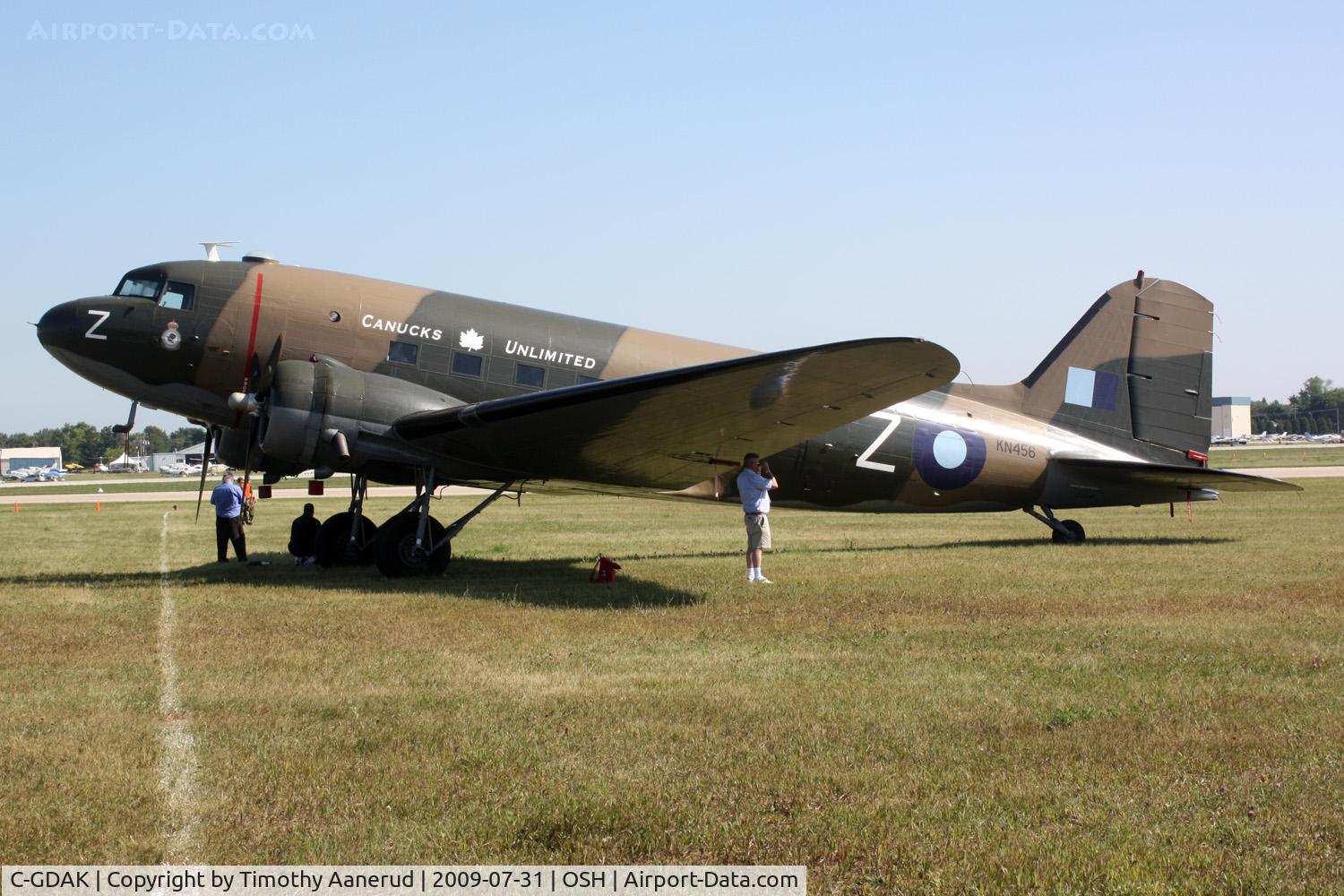 C-GDAK, 1939 Douglas DC-3-G202A C/N 2141, Douglas DC3-G202A, c/n: 2141