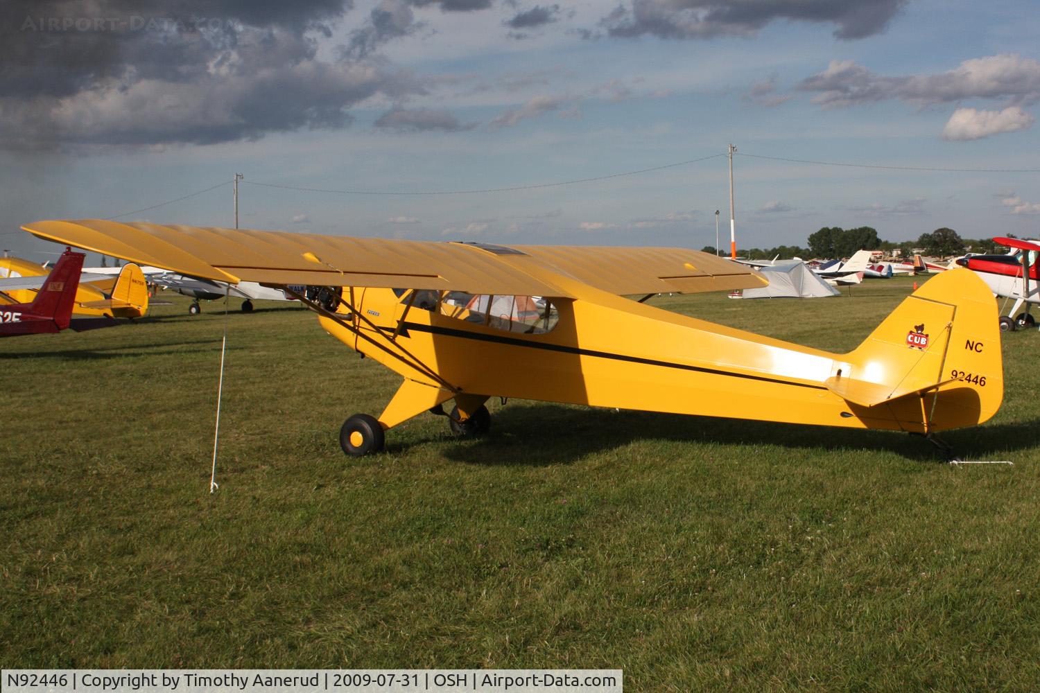 N92446, 1946 Piper J3C-65 Cub C/N 16913, 1946 Piper J3C-65, c/n: 16913