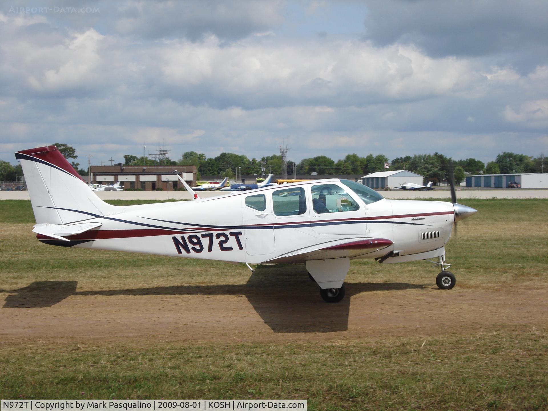 N972T, 1960 Beech 35-33 Debonair C/N CD-168, Beech 33