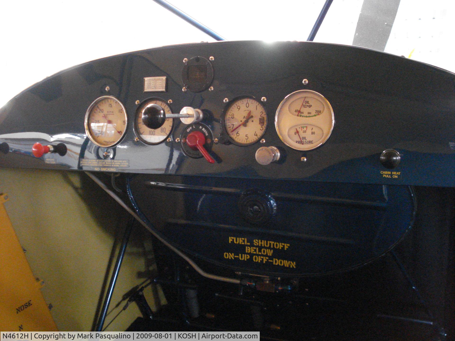 N4612H, 1948 Piper PA-17 Vagabond C/N 17-29, Piper PA-17
