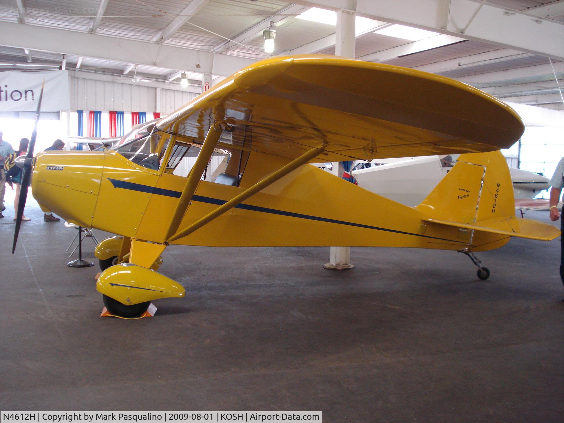 N4612H, 1948 Piper PA-17 Vagabond C/N 17-29, Piper PA-17