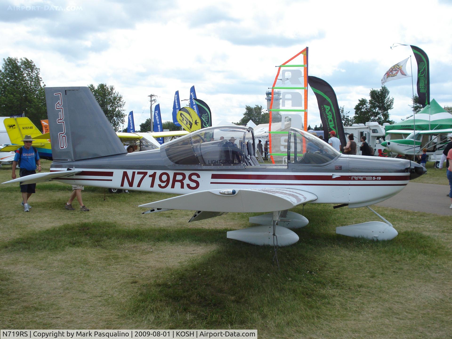N719RS, 2007 Rans S-19 Venterra C/N 070600001, Rans S-19