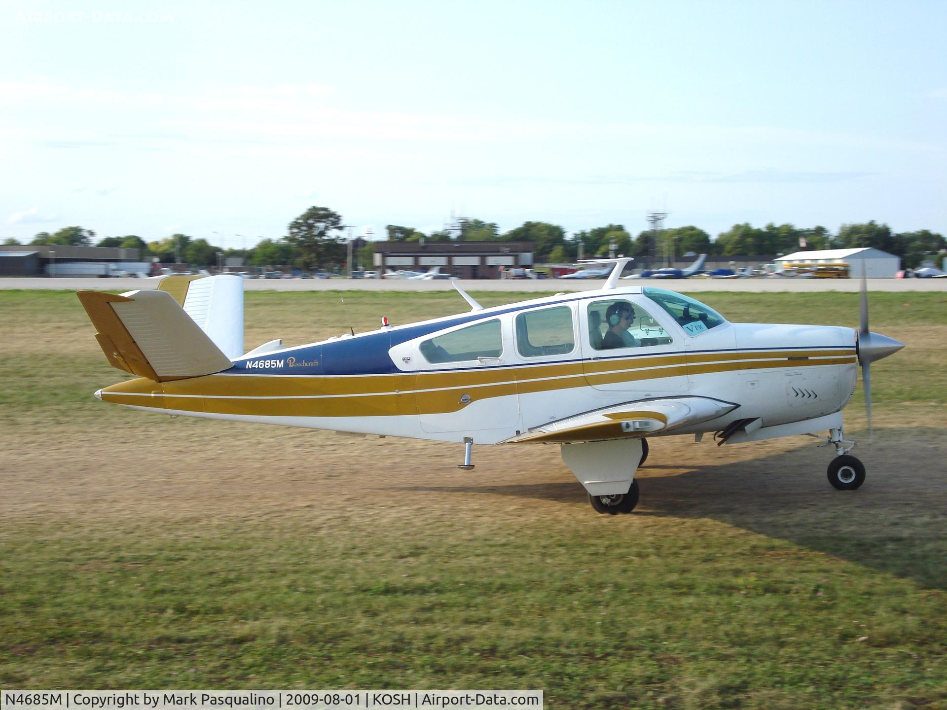 N4685M, 1978 Beech V35B Bonanza C/N D-10143, Beech V35B