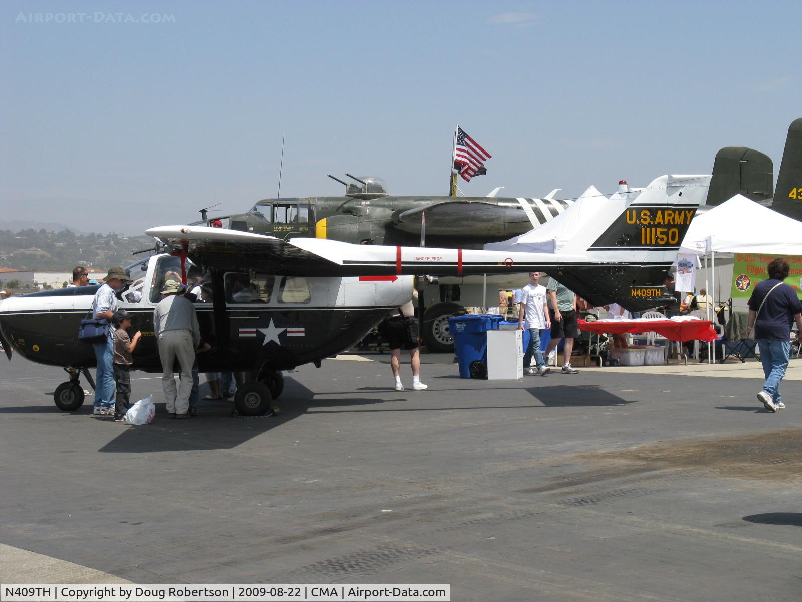 N409TH, Cessna M337B (O-2A) Super Skymaster C/N 337M-0375 (68-11150), Cessna M337B SUPER SKYMASTER as USA O-2A, two Continental IO-360 210 Hp each