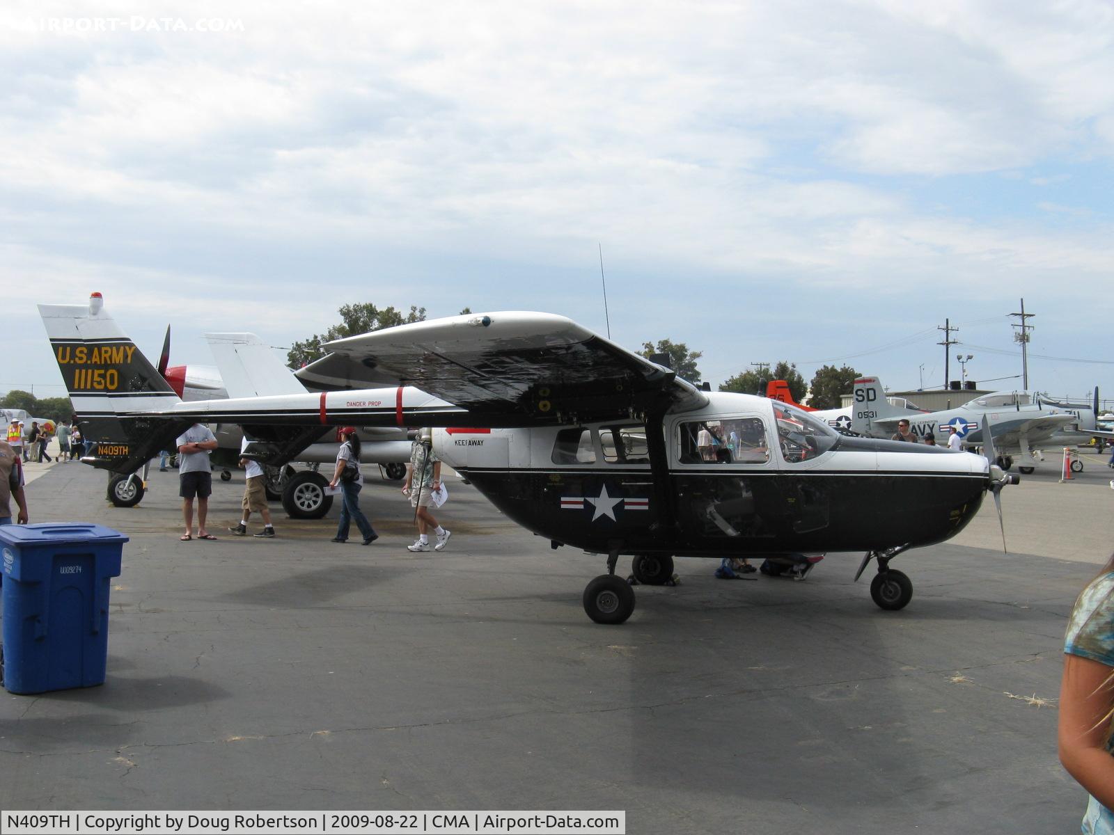 N409TH, Cessna M337B (O-2A) Super Skymaster C/N 337M-0375 (68-11150), Cessna M337B SUPER SKYMASTER as USA O-2A, two Continental IO-360 210 Hp each