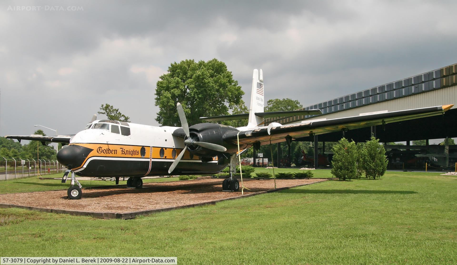 57-3079, 1957 De Havilland Canada YC-7A Caribou (YAC-1\YCV-2A) C/N 005, This Canadian classic resides at the US Army Transportation Museum, Ft. Eustis, VA.