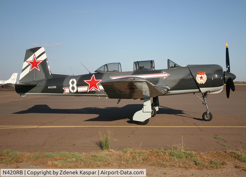 N420RB, 1972 Nanchang CJ-6A C/N 2132049, Casa Grande