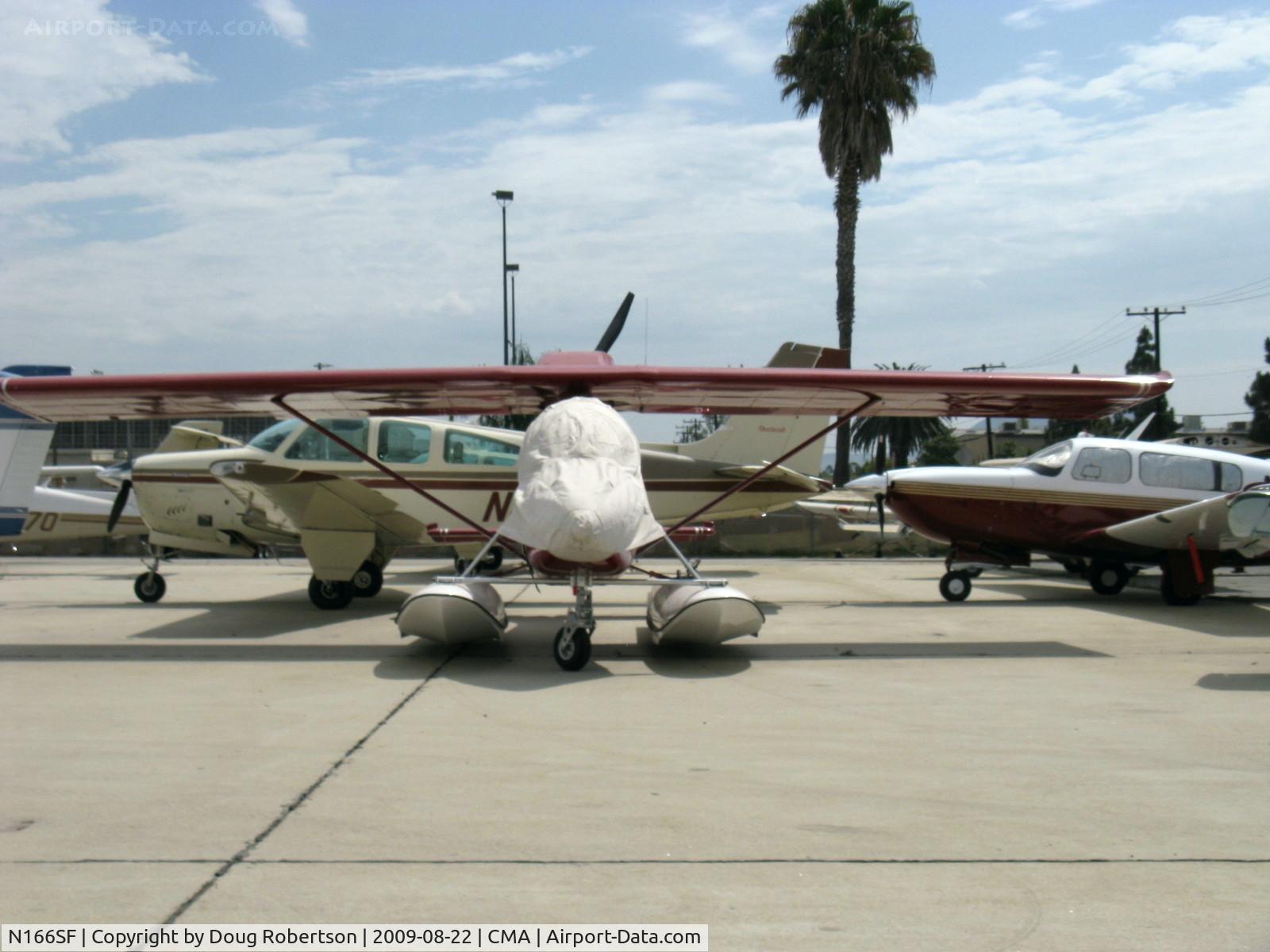 N166SF, 2006 Aviadesign A-16 Sport Falcon C/N 001, 2006 Aviadesign A16 SPORT FALCON, c/n 001 LSA, pusher engine, now on floats