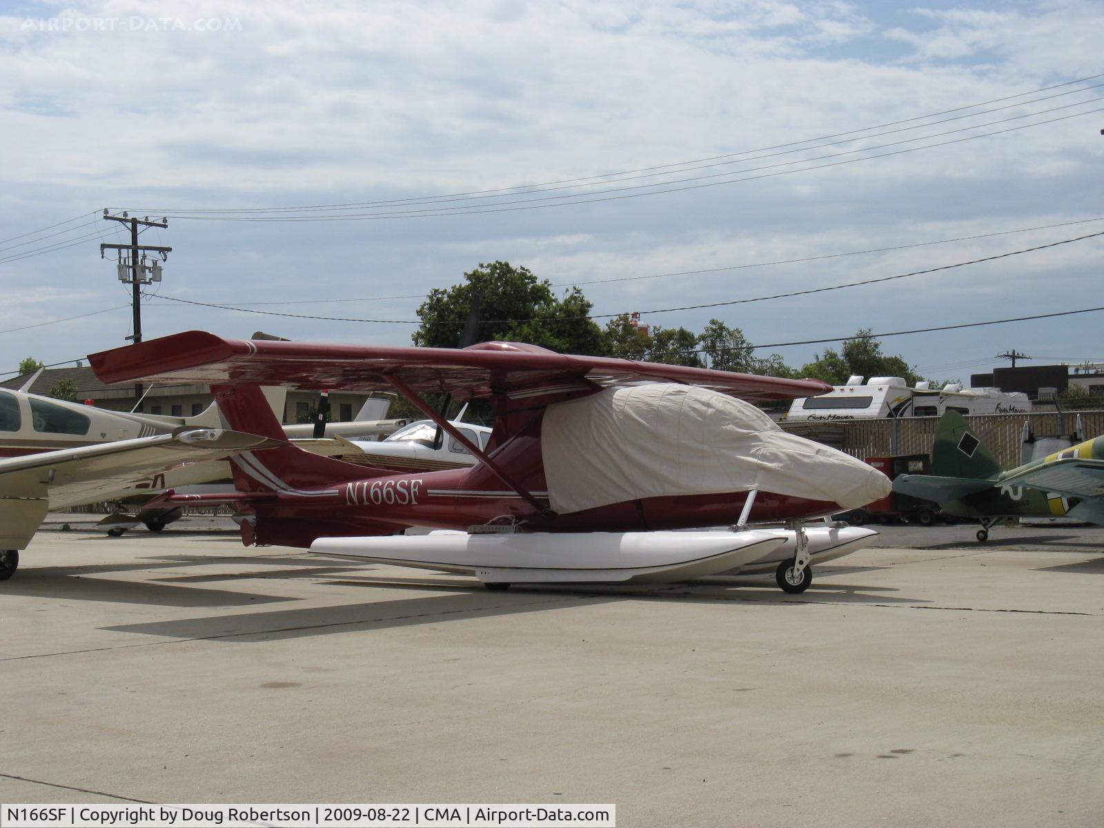 N166SF, 2006 Aviadesign A-16 Sport Falcon C/N 001, 2006 Aviadesign A16 SPORT FALCON, c/n 001 LSA, now on amphibious floats