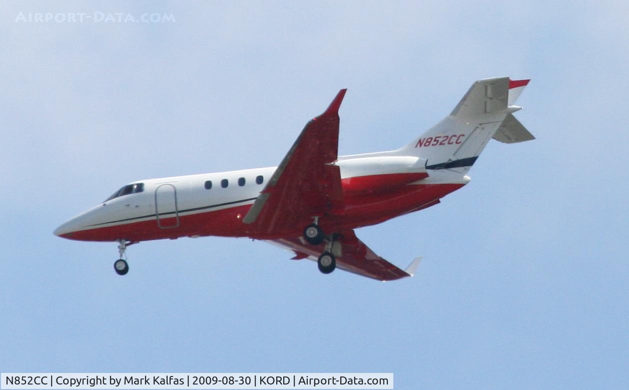 N852CC, 2007 Hawker Beechcraft Corp HAWKER 900XP C/N HA-0012, HAWKER 900XP, N852CC Arriving 4R KORD from KIND.