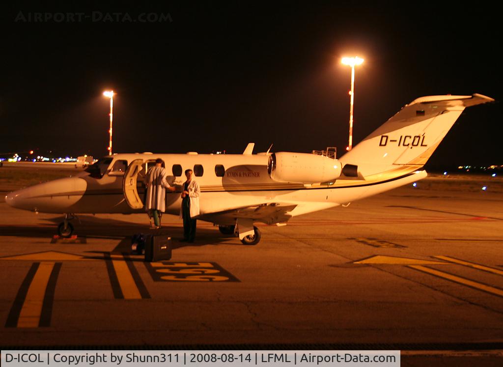 D-ICOL, 1999 Cessna 525 CitationJet C/N 525-0353, Parked at the General Aviation area...