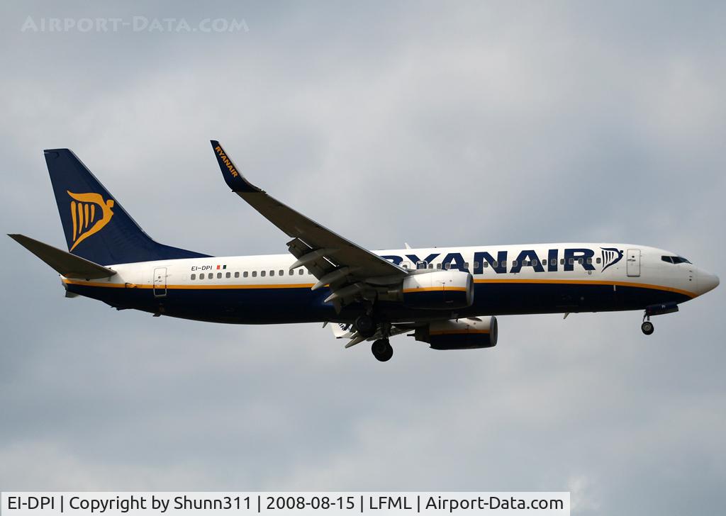 EI-DPI, 2007 Boeing 737-8AS C/N 33608, Landing rwy 32R