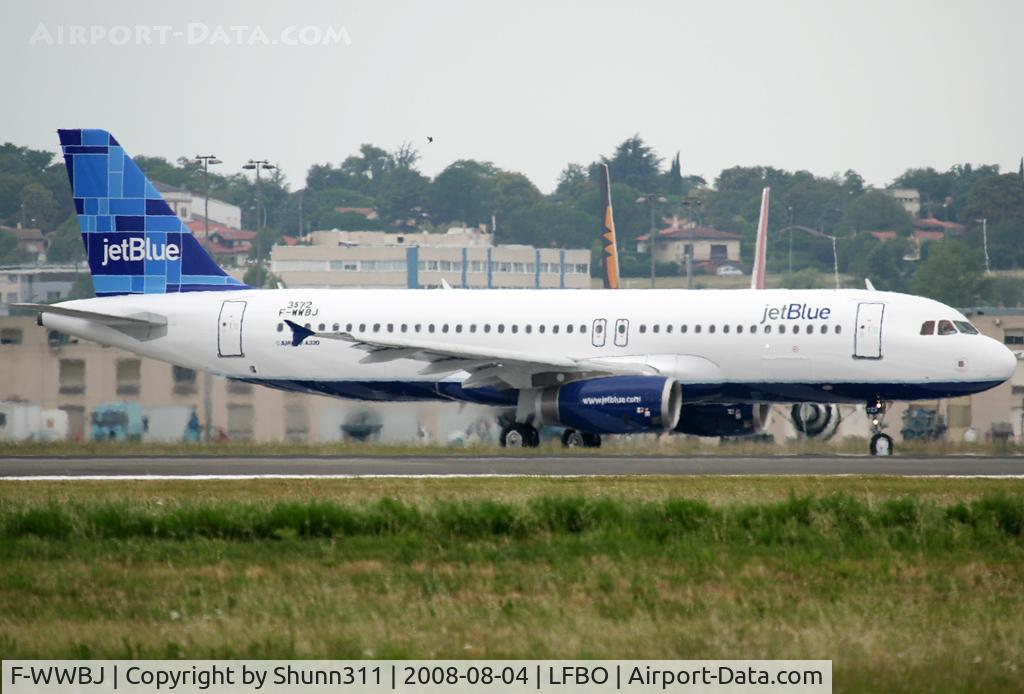 F-WWBJ, 2008 Airbus A320-232 C/N 3572, C/n 3572 - To be N729JB