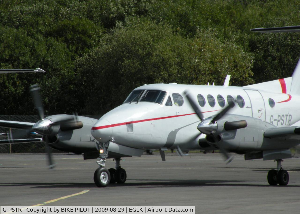 G-PSTR, 1977 Beech 200 Super King Air C/N BB-209, TANGO ROMEO ON THE TERMINAL APRON