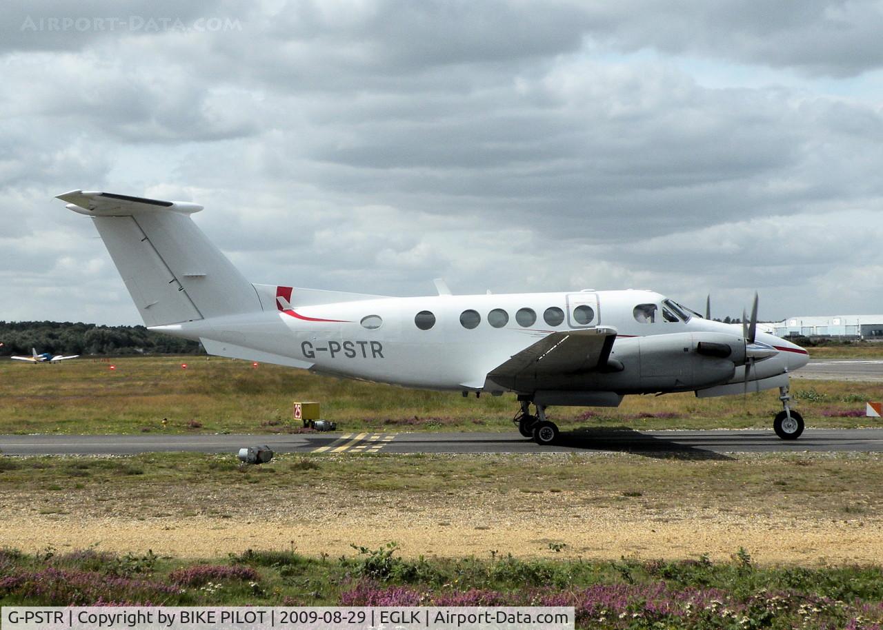 G-PSTR, 1977 Beech 200 Super King Air C/N BB-209, TAXYING OUT TO RWY 25