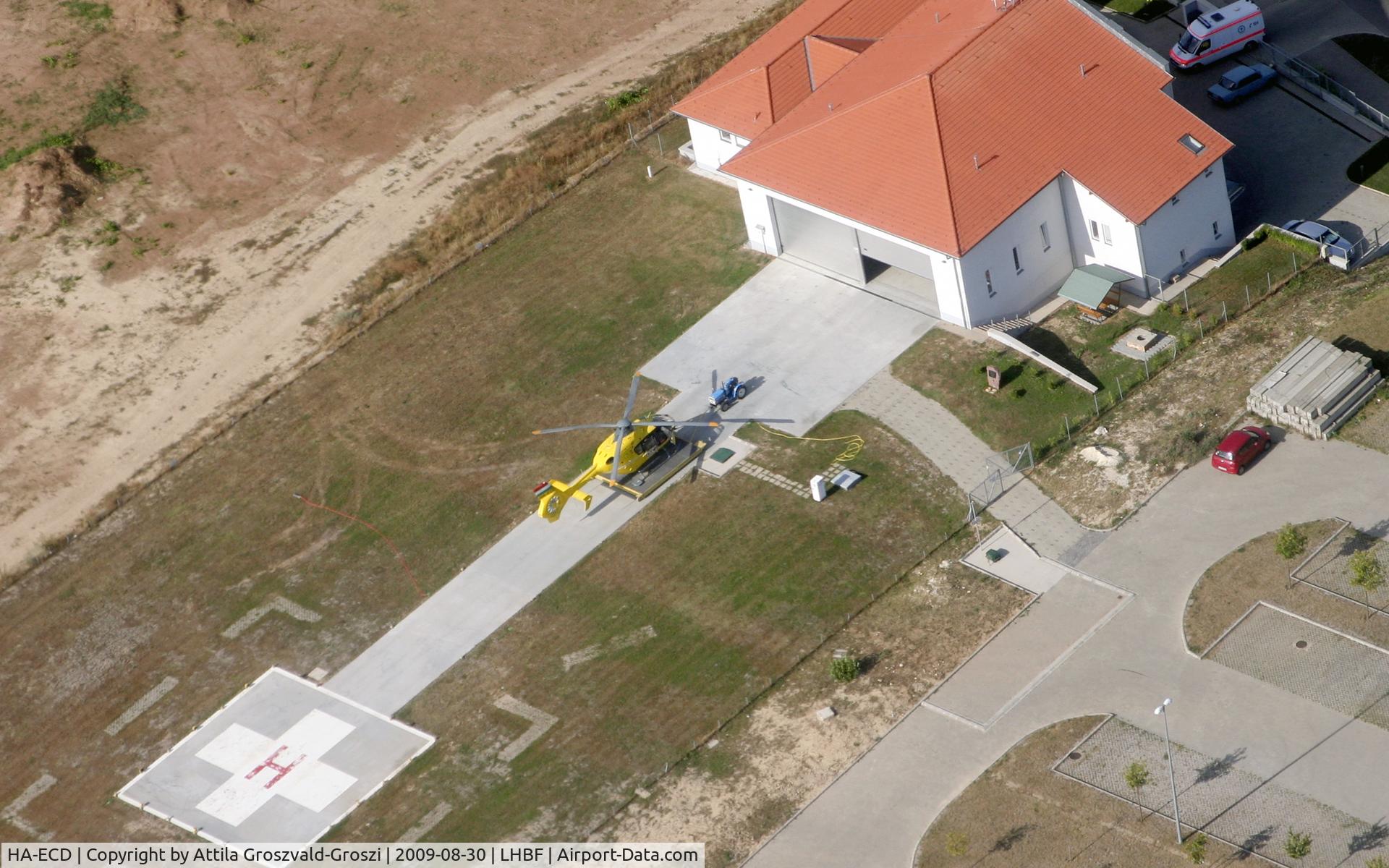 HA-ECD, 2004 Eurocopter EC-135T-2 C/N 0325, Balatonfüred aerial ambulance base. LHBF