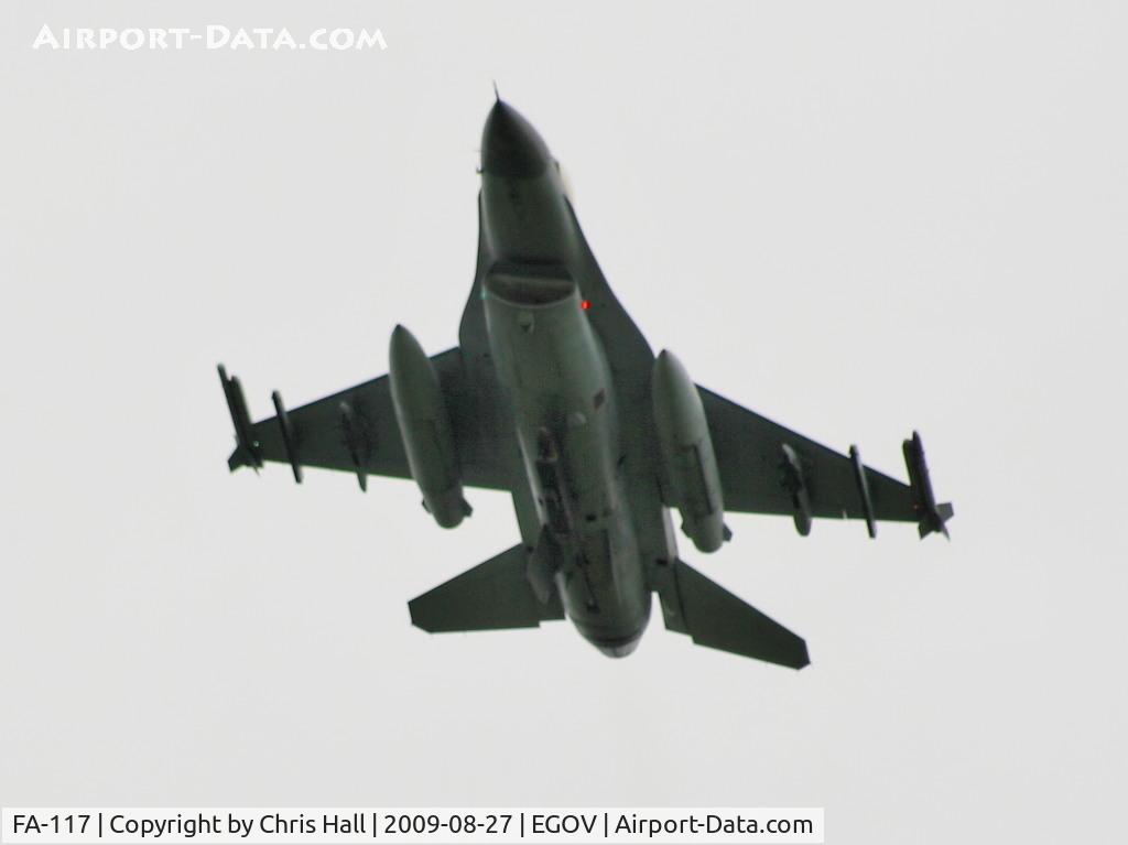 FA-117, SABCA F-16AM Fighting Falcon C/N 6H-117, Belgian A.F. F-16