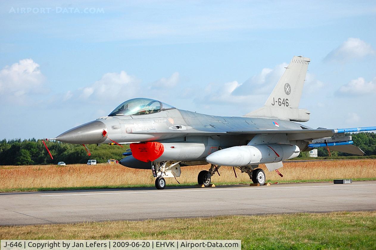 J-646, Fokker F-16AM Fighting Falcon C/N 6D-78, Open Day on Volkel Air Base