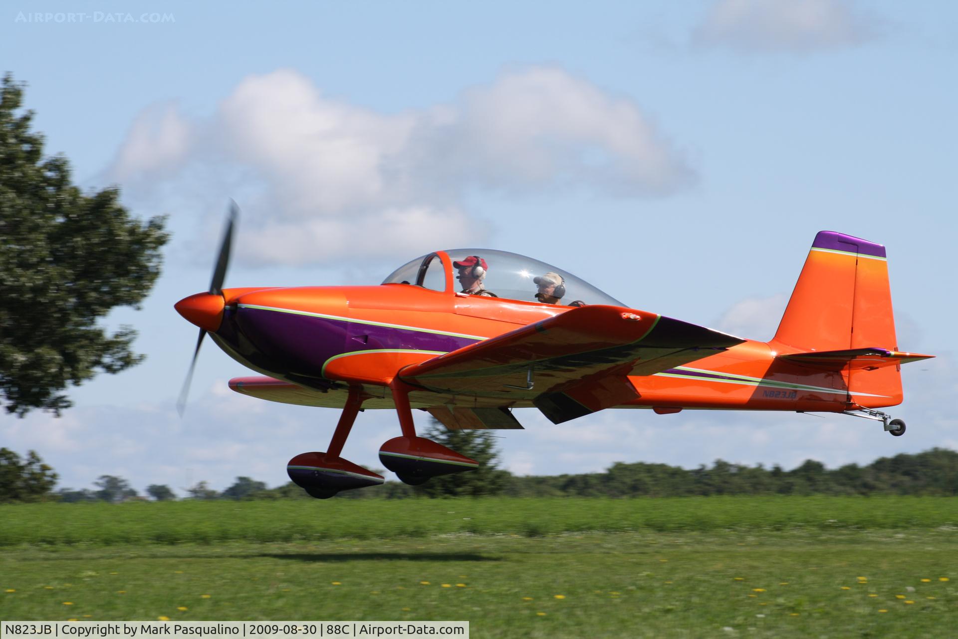 N823JB, 2001 Vans RV-8 C/N 80023, RV-8