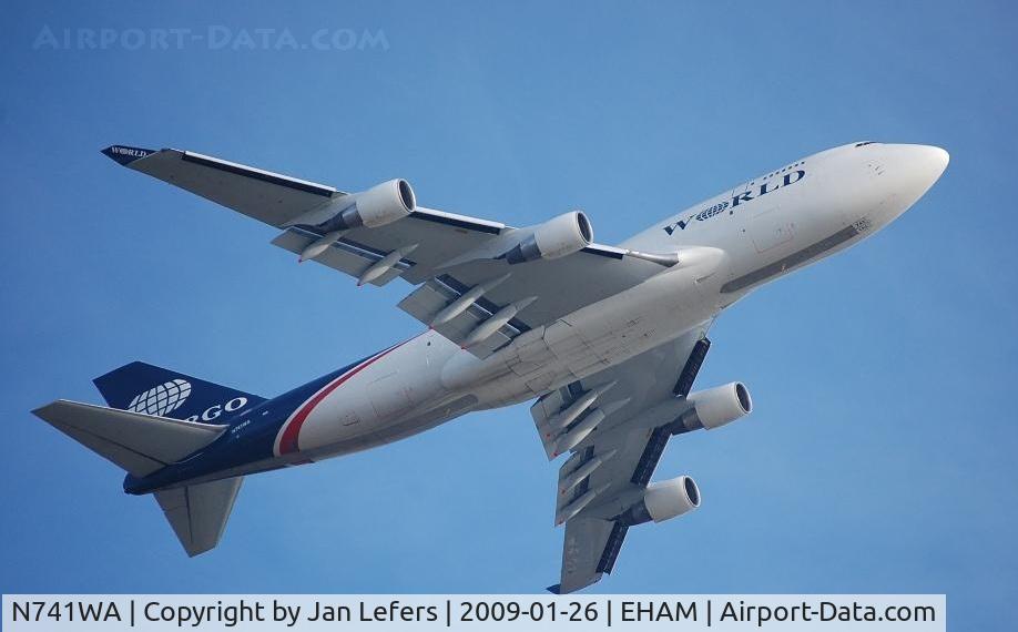 N741WA, 1993 Boeing 747-4H6 C/N 25702, Boeing 747-4H6 (BDSF)World  Airlines Cargo