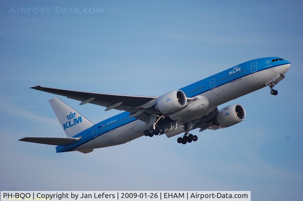 PH-BQO, 2007 Boeing 777-206/ER C/N 35295, KLM Boeing 777-206 ER