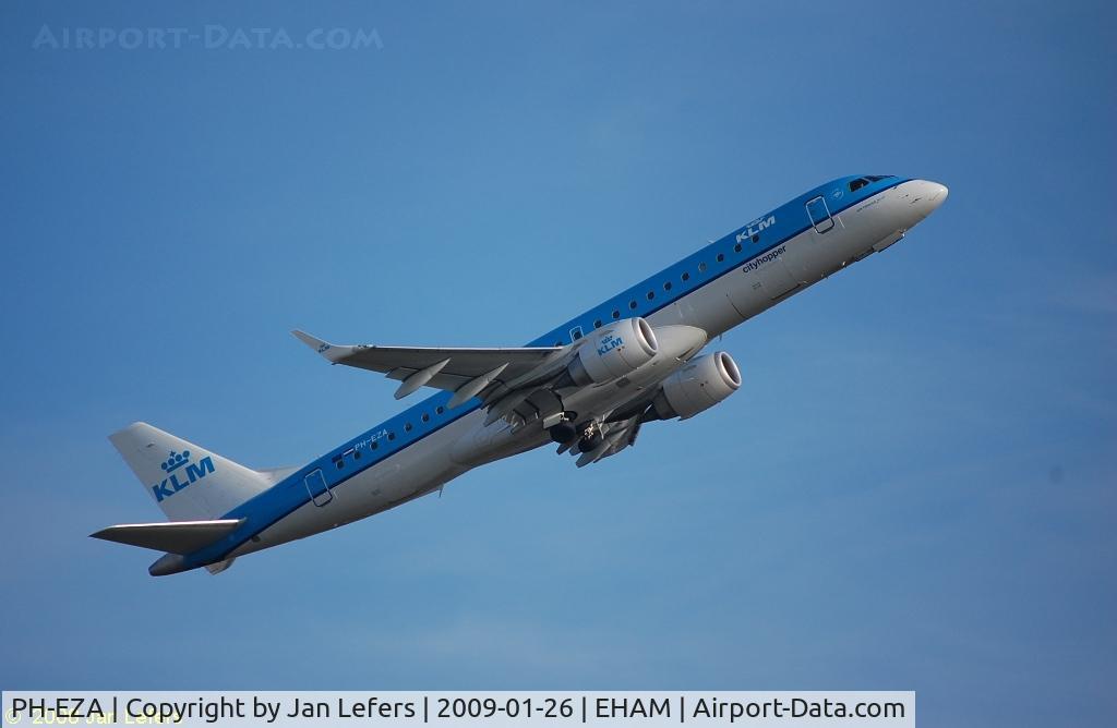 PH-EZA, 2008 Embraer 190LR (ERJ-190-100LR) C/N 19000224, First Embrear  ERJ-190STD in KLM Fleet