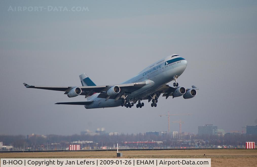 B-HOO, 1988 Boeing 747-467 C/N 23814, Boeing 747-467 Cathay Pacific