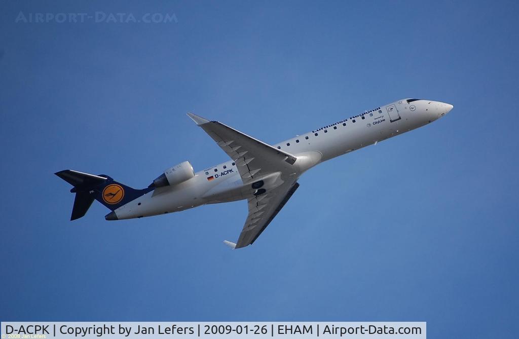 D-ACPK, 2002 Canadair CRJ-701ER (CL-600-2C10) Regional Jet C/N 10063, Lufthansa Regional Canadair RJ700