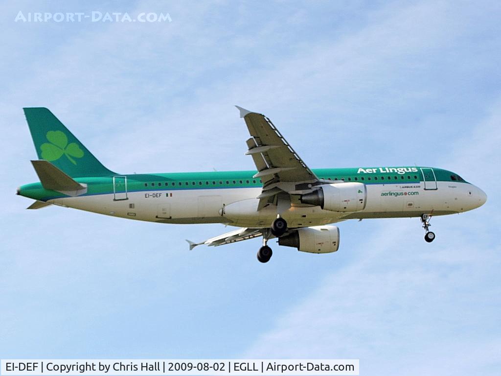 EI-DEF, 2004 Airbus A320-214 C/N 2256, Aer Lingus