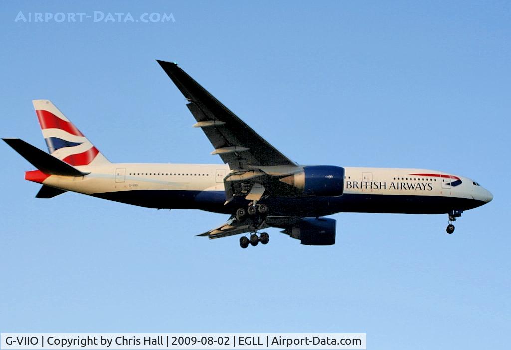 G-VIIO, 1999 Boeing 777-236 C/N 29320, British Airways