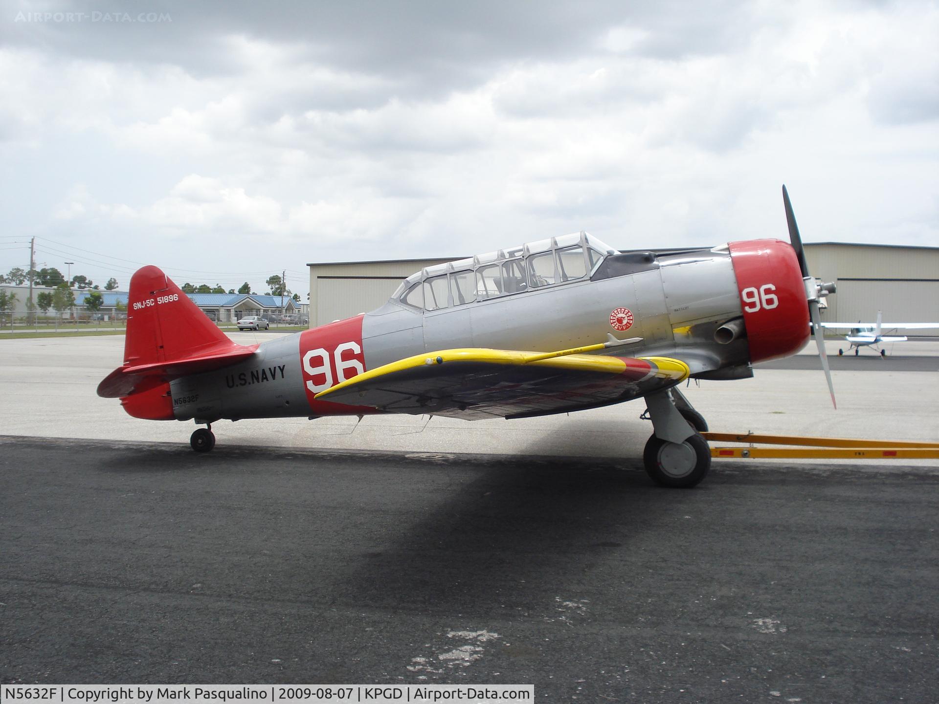 N5632F, North American SNJ-5C Texan Texan C/N 88-14934, North American SNJ-5C