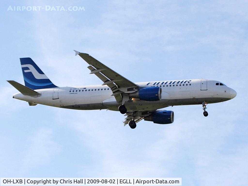 OH-LXB, 2001 Airbus A320-214 C/N 1470, Finnair